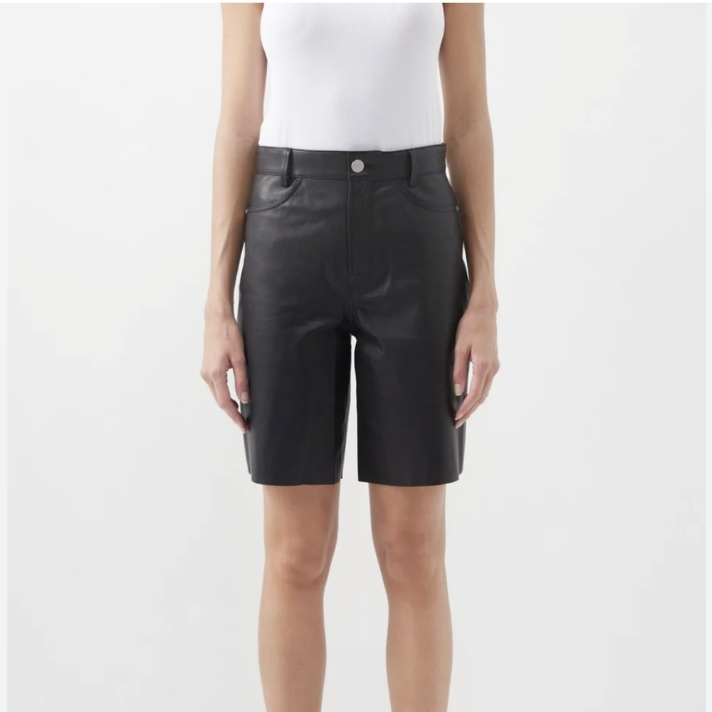 Frame high rise sz 24 lamb leather